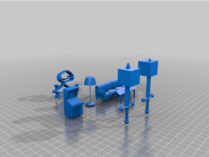 les canapés ellietop3d 3d print model - Mito3D