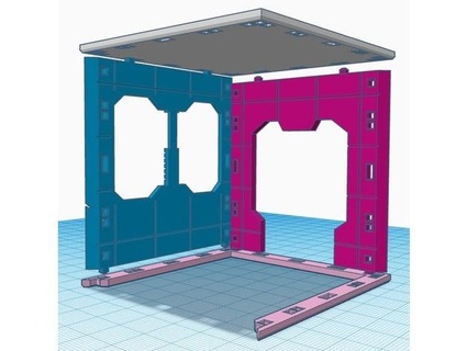 3 cube sci-fi modular terrain 1 danbatch 3d print model - Mito3D