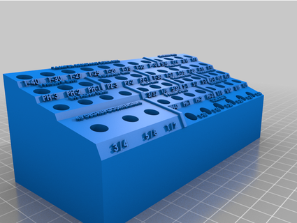 bit boîte échouer sûr 3d print model - Mito3D