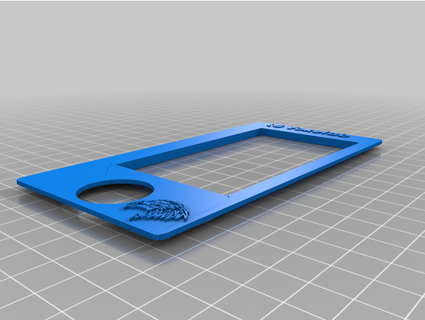 Aquila schermo telaio remixare microrail design studio 3d print model - Mito3D