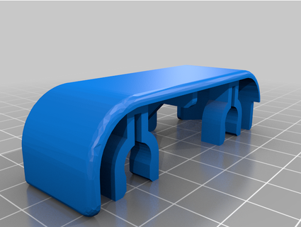 cr6-se x carriage roller cover axionthehusky 3d print model - Mito3D