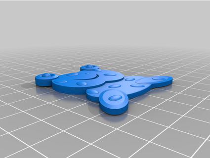 frog magnet ramuswa 3d print model - Mito3D
