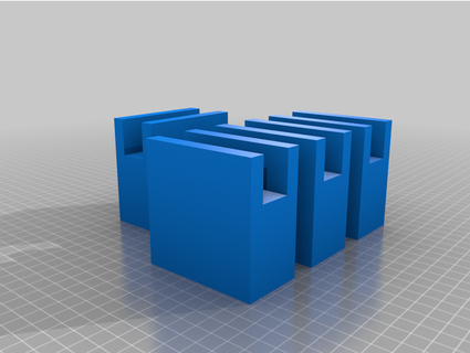 media shelf lift wilic 3d print model - Mito3D