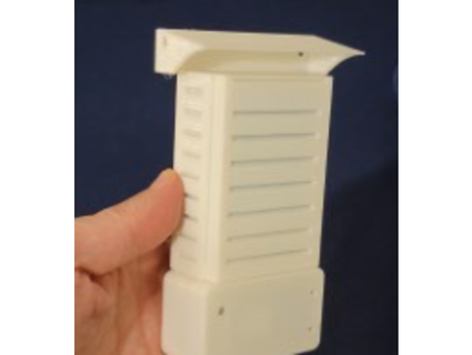 micro outdoor aqi weather station ombruz 3d print model - Mito3D