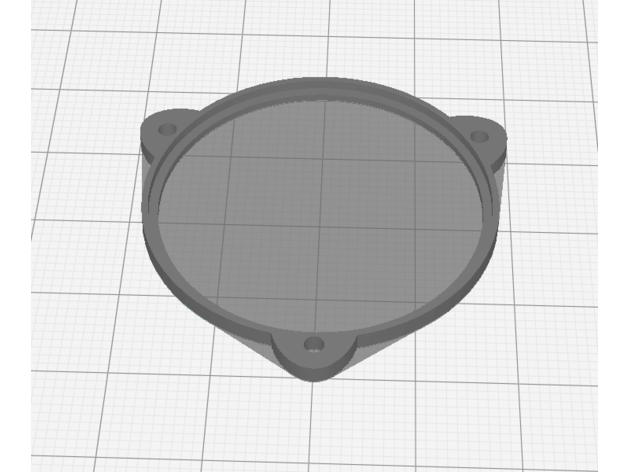 36mm chroma takılmamış filtre Kulp destek zwo tekerlek mcrapo 3D print model - Mito3D