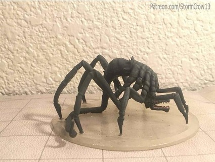 dragão aranha stormcrow13 3d print model - Mito3D