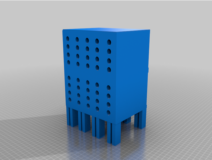 empiler grille cloudyconnex 3d print model - Mito3D