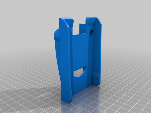 yaesu ft3d ram cradle mount negatv 3D print model - Mito3D