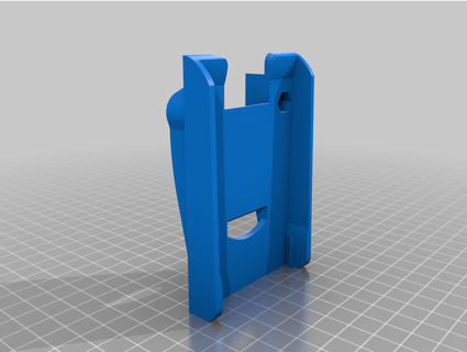 yaesu ft3d ram cradle mount negatv 3d print model - Mito3D