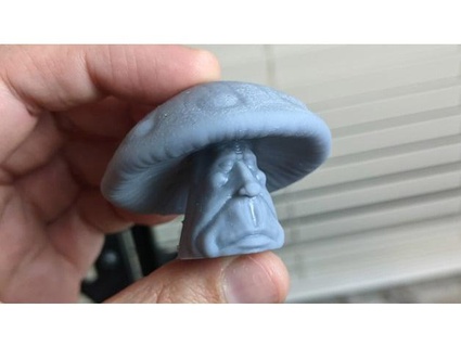 mushroom man framedworld 3d print model - Mito3D