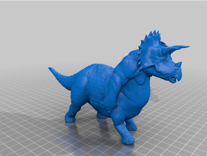 tricerantauro ckenwick 3d print model - Mito3D