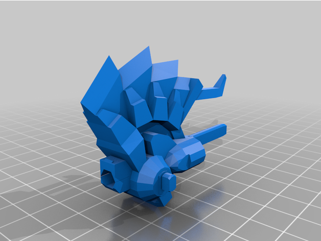 foc sword shield ss86 grimlock remix nekrosektor 3D print model - Mito3D