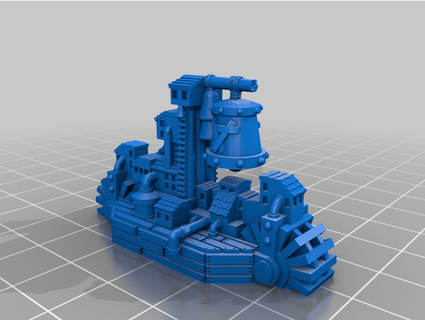 Ratte Schiffe schnell 3d print model - Mito3D