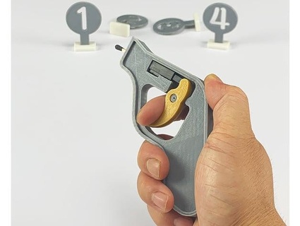 match gun hellogzk 3d print model - Mito3D