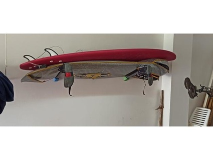 surfboard wall mount carlosnerg 3d print model - Mito3D