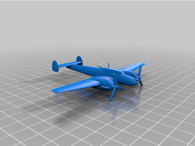 messerschmitt bf 110 1 144 sonycrow 3D print model - Mito3D