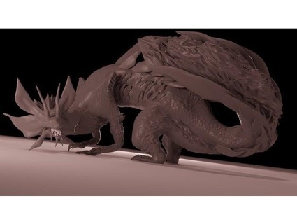 monster hunter - mizutsune ellieon 3d print model - Mito3D