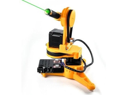 laser puntatore robot distanza controllato + arduino pitone controllo app extra jjrobots 3d print model - Mito3D