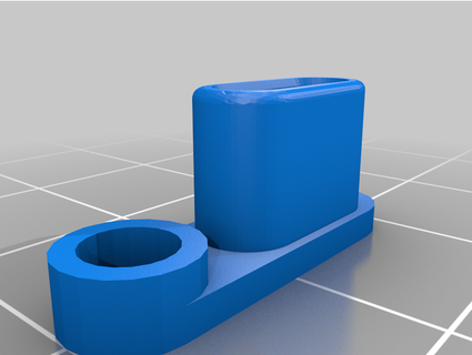 usb-c cable cap attachment point caddry 3d print model - Mito3D