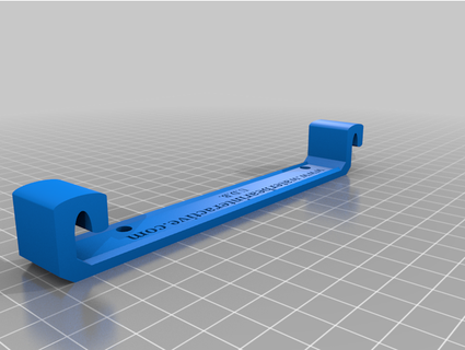 cable estante difícil manejar suspender conejitosupermuerte 3d print model - Mito3D