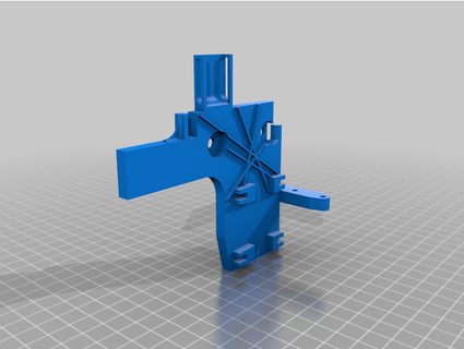 Hemera montieren Teller bl berühren Tronxy x5sa Profi paolog 3d print model - Mito3D
