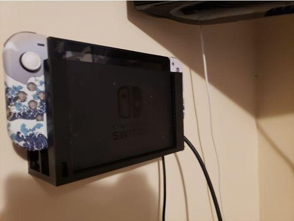 Zucht montiert Schalter Dock moshiangelisch 3d print model - Mito3D