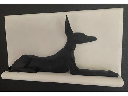 anubis wall mounted statue amirgz76 3d print model - Mito3D