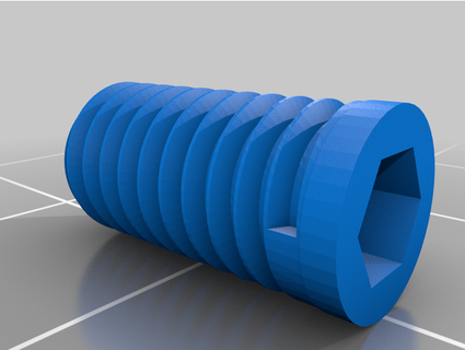 parafuso conector filamento extrusora mk8 art design prototipos 3d print model - Mito3D