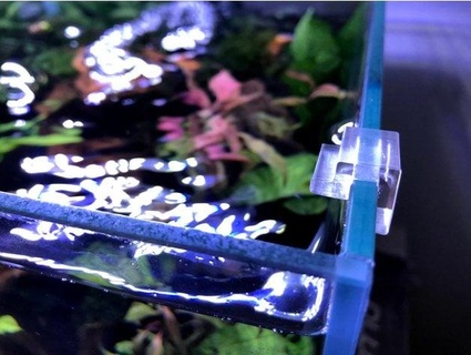 5mm rimless aquarium lid cover clip rovangju 3d print model - Mito3D