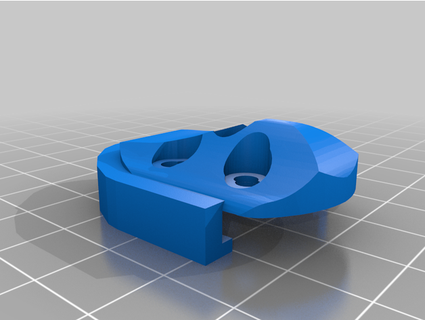impulserc alien foot skid bumper - apex inspired joshwithrow 3d print model - Mito3D