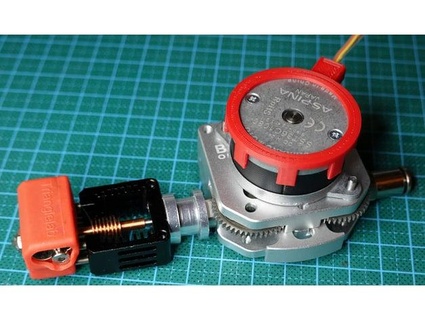 omg v2-s direct extruder - sst36c step motor cable fix buszmen61 3d print model - Mito3D