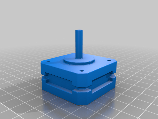 pancake stepper model sychan 3D print model - Mito3D