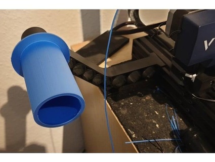 anycubic vyper- locking spool holder dolus eventualis 3d print model - Mito3D
