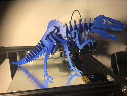 tyrannosaure rex mortenlh 3d print model - Mito3D