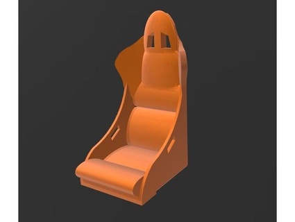 1 32 racing seat diecastr3d 3d print model - Mito3D