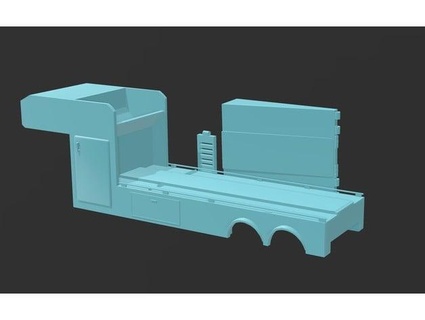 1 64 race hauler transport diecastr3d 3d print model - Mito3D