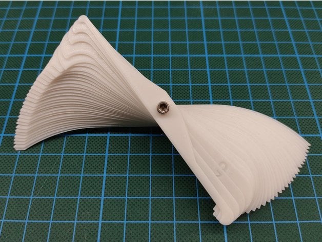 yarıçap Ölçerler 2 mm 61 zaman harcayıcı 3D print model - Mito3D