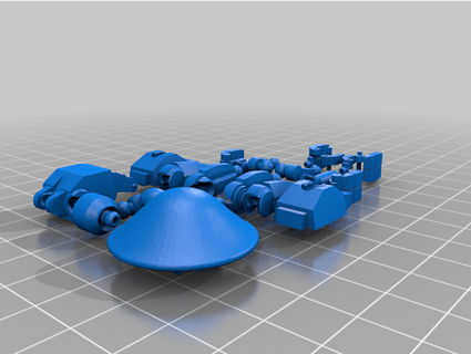 fossa droide clone guerre bebosilvers 3d print model - Mito3D