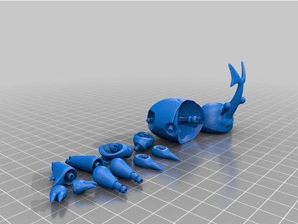 heracross figure bebosilvers 3d print model - Mito3D