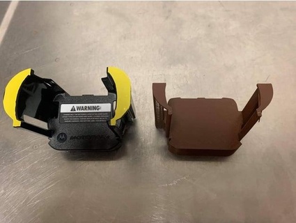 motorola battery charge base adapter eielson guard 3d print model - Mito3D
