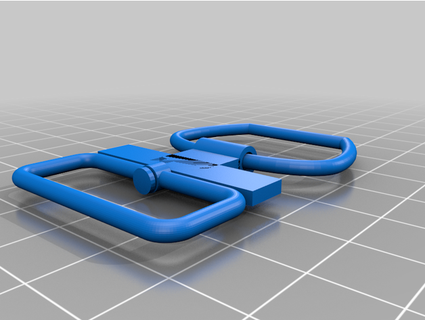 rufus Shinra cinturón accesorio davejolinacoco 3d print model - Mito3D