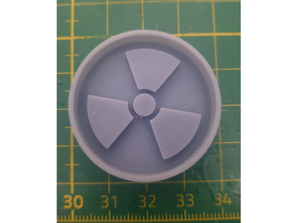 nuclear placa fabricante arco íris 3d print model - Mito3D