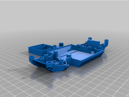 v4 passatempo grau chassis poundland brinquedo carro granddisan oldman 3d print model - Mito3D