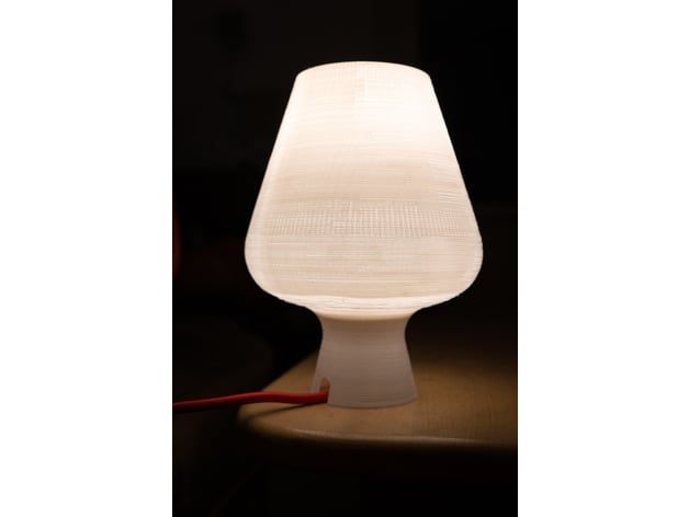 lampe basse minuscule 3D print model - Mito3D