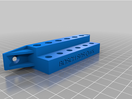 bosch sds quick drill bit titolare supporto uneo dankoozy 3d print model - Mito3D