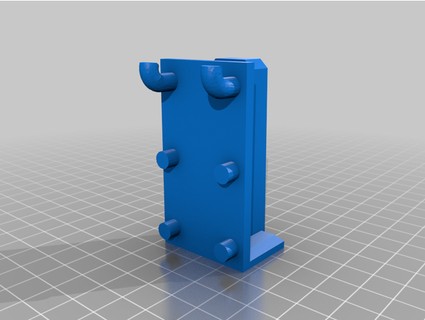 hot knife stand pegboard centurion3d 3d print model - Mito3D