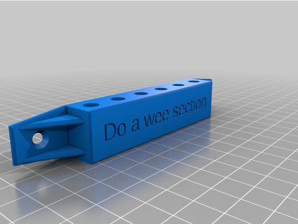 wee section - 6mm bit holder dankoozy 3d print model - Mito3D