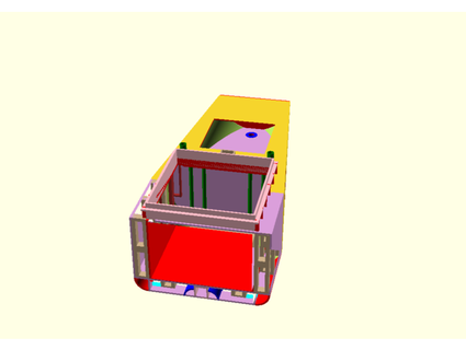 juguetes Niños buques práctico Talla gc mantener+ motor habitación modular carga Embarcacion robado 3d print model - Mito3D