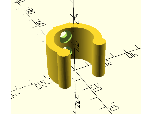 goujon agrafe jgcaruso 3D print model - Mito3D