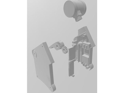 remix a320 single lever throttle reverse blocker saitek kjoussen 3d print model - Mito3D